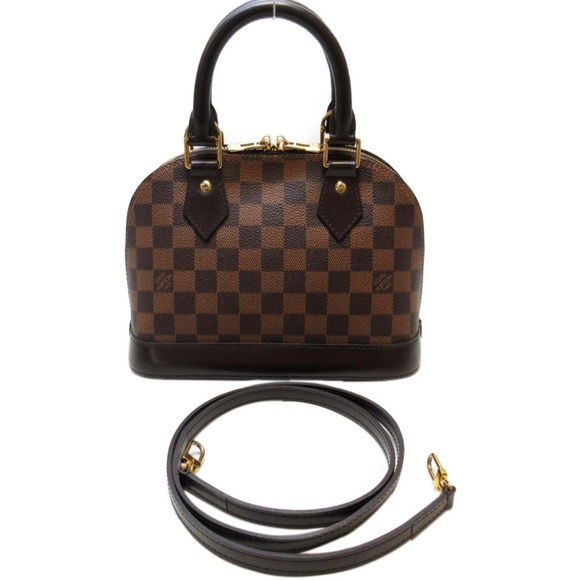 STRAP included!!! Alma BB Damier Ebene - Picture 4 of 15